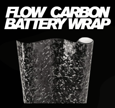 FLOW Forged Carbon Battery Wrap