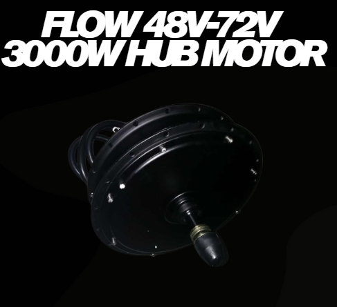 FLOW 48V-72V 3000W Rear Hub Motor